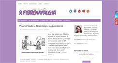 Desktop Screenshot of livingwithfibromyalgia.ca